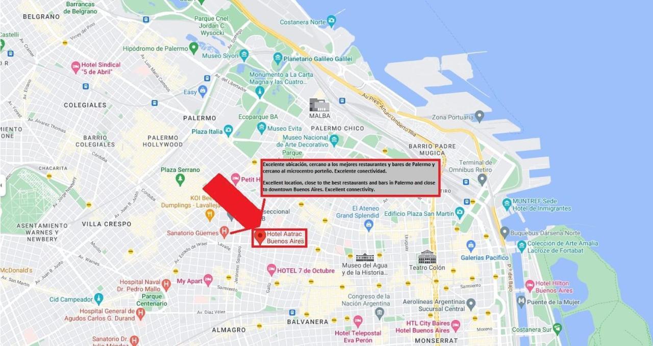 Hotel Aatrac Buenos Aires Ngoại thất bức ảnh